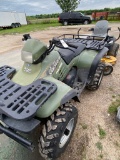 Polaris Sportman 400 4WD runs
