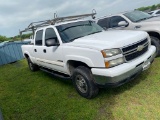 2007 Chevy 1500 HD Crew Cab Shows 333K miles 6.0 Runs and drives clean title