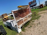 12ft. Flatbed with Hydraulic lift,hose reels,weather guard side box