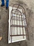 Bakers Rack & steel Door