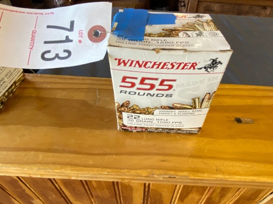 Winchester 22LR 555 rounds
