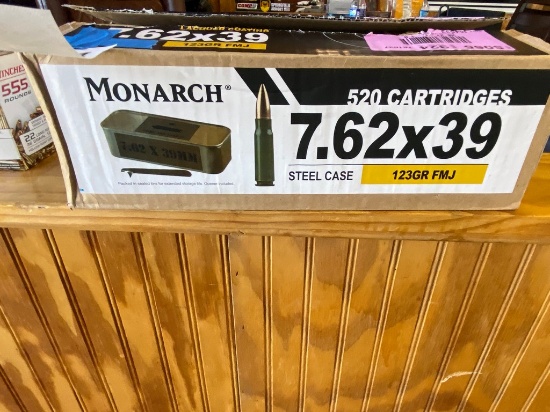 Monarch 7.62x39 520 Rounds