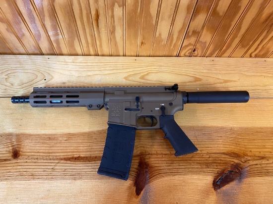 NEW Great Lakes Fire Arms AR 15 7.5 Black Nitride Bri Bronze 7" M-lik Alluminum Hand guard 1-30 Roun