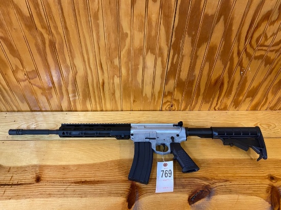 Used FedARm AR 15 Rifle with ADJ Stock 1-30 round mag Serial#A01194