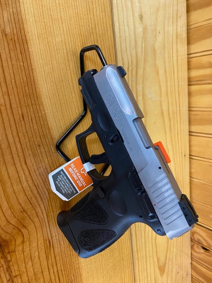 New Taurus G2C 9MM Stainless Slide with 2 mags Sn#AEC149264
