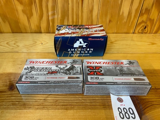 54 Rounds Winchester/Hornady 308 Win Ammo