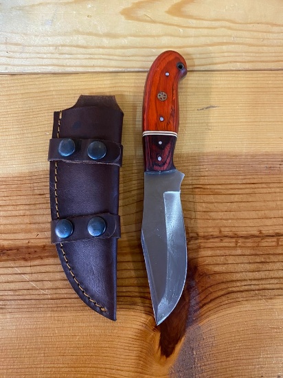 Louis Martin Custom Knife with Sheath #5734