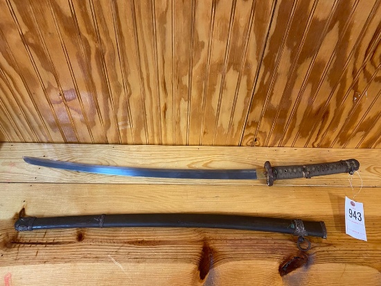 Samari Sword Came from WWII collection
