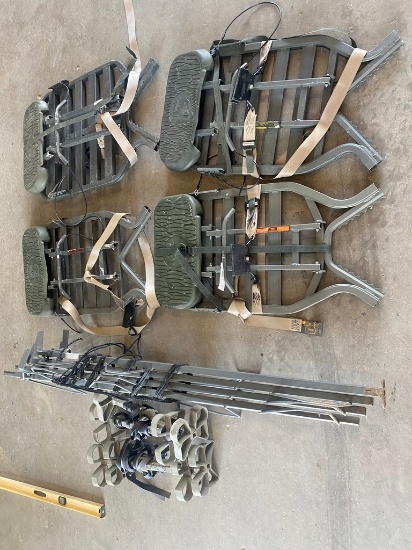 4-Tree Stands with hardware