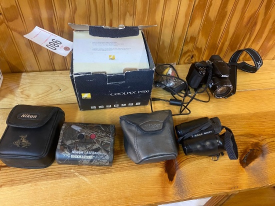 Nikon Laser 800 buckmaster,Nikon travelite,Nikon Coolpix P500