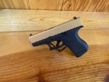 New Glock 73 9MM 2-6 Round Mags, Gold Slide Sn#AGSX687