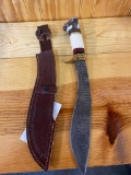 Custom Knife with Sheath