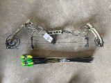 Bear Compound Bow and arrows