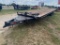 2011 PJ 24' Equipment Trailer with 3500lb Winch,ramps tandem 7K axles has title
