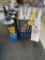 10-infoor/window caulk,2 wet patch,3 cans of window & door foam sealant
