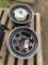 2-Black trailer Wheels