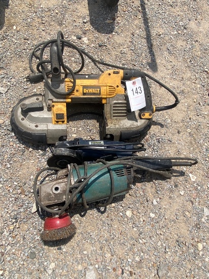 Dewalt Ban Saw, Grinders