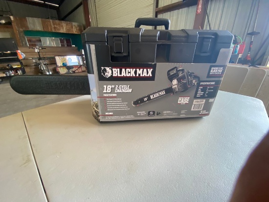 Black Max 18" 2 Cycle Chain Saw