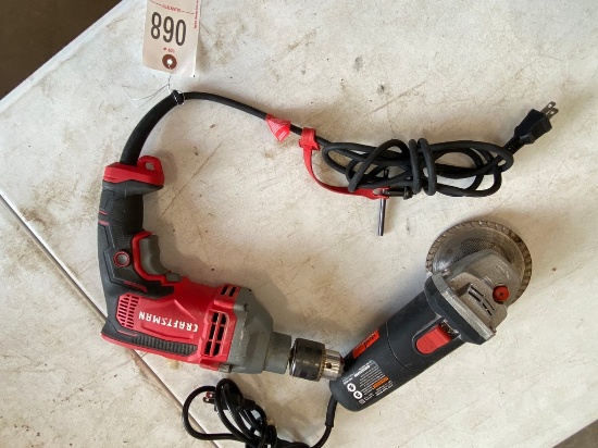 Craftsman Drill & Drill Master Grinder
