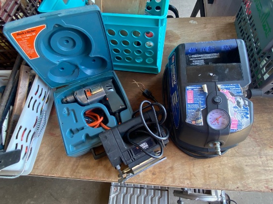 Air compressor and Jig Saw