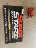 Supe Start Metal Sign/& Vice