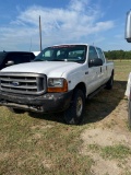 1999 Ford F250 V8 Triton Crew Cab 4x4 Shows 147K runs & Drives Cold AC Clean title