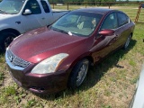 2012 Nissan maxima non running clean title