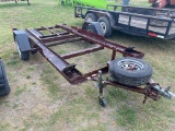14' shopmade Car Hauler with ramps bill of sale