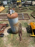Propane Tank 20 Gallons, Car Tow Bar, Ramco Shophand 500C engine Hoist