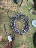 Large Roll of Triplex Electric Cable