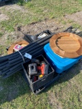 Pallet of Misc,tools,nails,screw