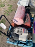 3 Air Tanks & Troy Bilt Pressure Washer