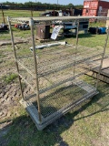 Metal Rack on Castors