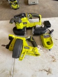 Ryobi Ban Saw & Drain auger Battery & charger