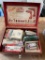box of Nails & staples,tool box
