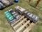 Pallet full of steel Plywood Clamps, sheating clips