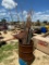 Barrel of T post & rebar