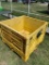 Yellow Plastic Collapasable container tote