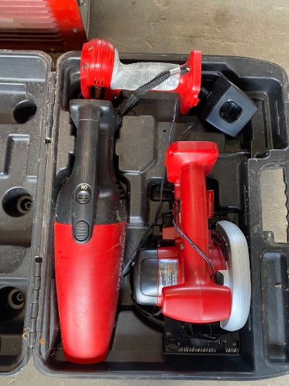 Craftsman Drill,saw,vacuum has charger