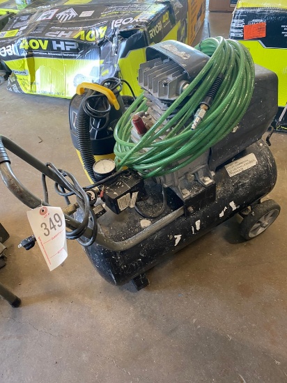 Air compressor & Stanley Shop Vac