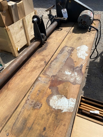 12" wood Lathe with tools works
