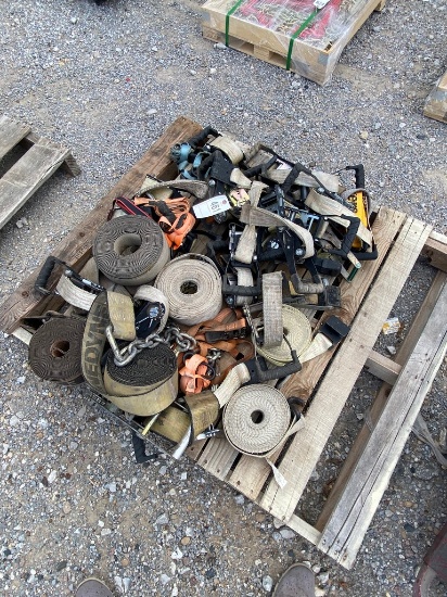 Pallet of Ratchets & straps