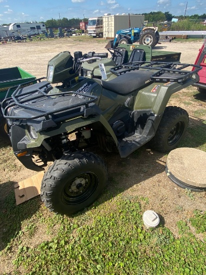 Polaris Sportsman 450 H.O EFI 4x4 Like new runs Perfect, 211.9 hrs has title