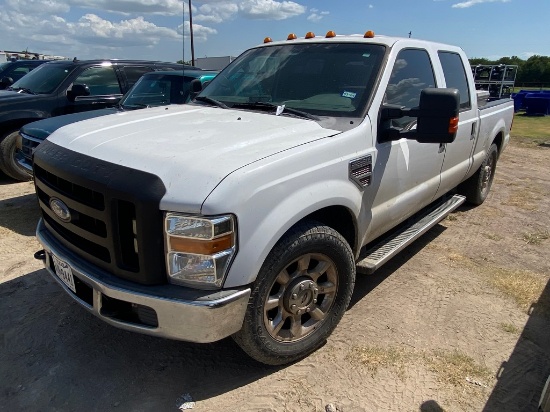 2010 ford F250 V8 Powerstroke 198K 2WD Crew Cab runs & drives GN Hitch no leakes Clean title