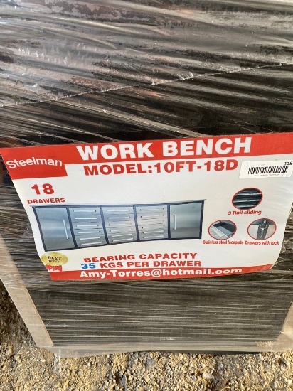 Work Bench Model 10ft. -18d