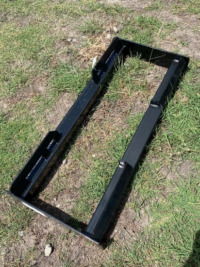 Heavy duty skid Steer Blank Plate