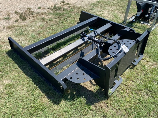 Quick Attach 2 Row Grader with Hydraulic Rippers