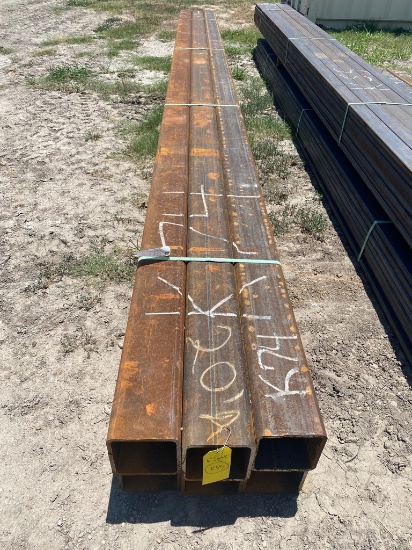 6"Square 3/8 6 pcs @ 20' 120 ft.