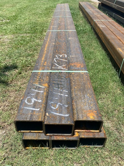 4x6 Rec Tubing 1/4 6 pcs @ 19'11" 119 ft.