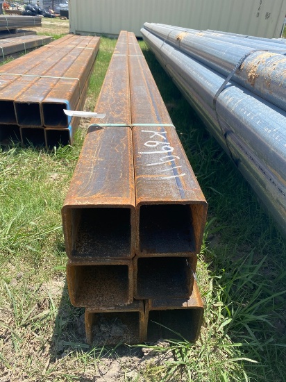 5" Square Tubing 1/4 6 Pcs @ 19'11" 119 ft.